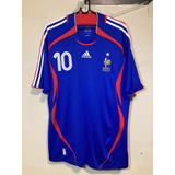 Camisa Zidane França 2006 | Camisa Oficial Da adidas | 100%