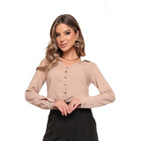 Camisas Blusas Social Com