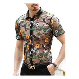 Camisas De Malha Transparente