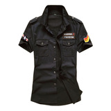 Camisas Militares Masculinas E