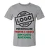 Camisas Personalizadas Estampa Aniversario Foto Logo Empresa