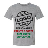 Camisas Personalizadas Estampa Aniversario Foto Logo Empresa