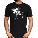 Camiseta, Camisa Kakashi Naruto Anime, Nerd Otima Qualidade