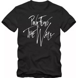 Camiseta 100% Algodão Pink Floyd The Wall Banda Musica Rock