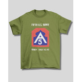Camiseta 5th Army Ww2 Feb 1944 Tam Gg Overlord Store