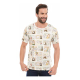 Camiseta Agape Masculina Quadrinhos