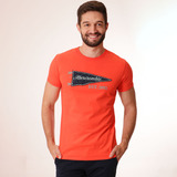 Camiseta Abercrombie Isosceles Laranja