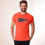 Camiseta Abercrombie Isosceles Laranja