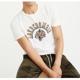 Camiseta Abercrombie Masculina Algodao