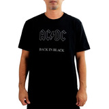 Camiseta Ac dc Black