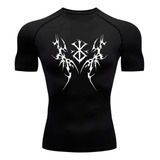 Camiseta Academia Estilo Treino Berserk Gotico Simbolo Marca