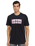 Camiseta Adidas Linear Color Box Preta (m, Preto)