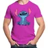 Camiseta Adulto Lilo Stitch Camisa 100% Algodão Promoção
