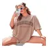 Camiseta  Aesthetic Básica Treino Brooklyn Blusa Moda Gringa