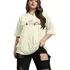 Camiseta Aesthetic T Shirt Coração Gato Casual Minimalista