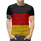Camiseta Alemanha Plus Size Berlim Germany Masculina Blusa