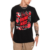 Camiseta Algodao Bruno Mars