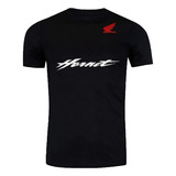 Camiseta Algodao Casual Motocicleta