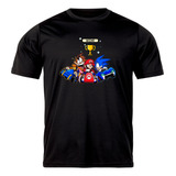 Camiseta Algodao Infantil Crash