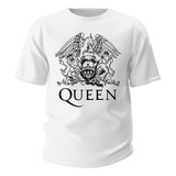 Camiseta Algodao Queen Rock