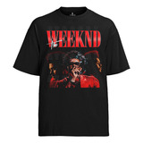 Camiseta Algodão Unissex Tshirt Graphic Tees The Weeknd Smok