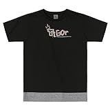 Camiseta Alongada Tigor Preta 10210320 Tam 10 Cor:preto;tamanho:10