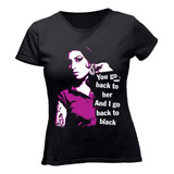 Camiseta Amy Winehouse Musica