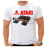 Camiseta Atari Games Camisa Geek Retrô Vintage Anos 80 D20