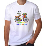 Camiseta Autismo Bike Autistas Tudo Bem Ser Diferente Blusas