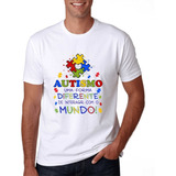 Camiseta Autismo Interagir Com O Mundo De Forma Diferente