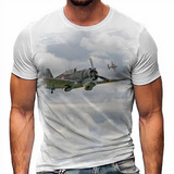 Camiseta Aviao Aviacao Fumaca