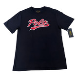 Camiseta Azul Marinho Logo