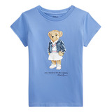 Camiseta Azul Polo Bear