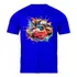Camiseta Azul Relâmpago Mcqueen Camisa Carros