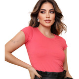 Camiseta Baby Look Feminina