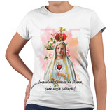 Camiseta Baby Look Imaculado