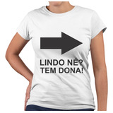 Camiseta Baby Look Lindo