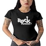 Camiseta Baby Look Rock
