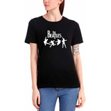 Camiseta Babylook Banda Pop Rock The Beatles Lennon John 