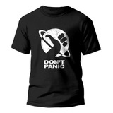 Camiseta/babylook Dont Panic, Guia Do Mochileiro, Galaxias