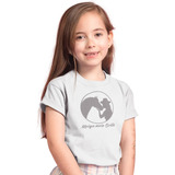 Camiseta Babylook Infantil Blusa