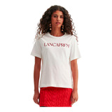 Camiseta Babylook Lança Perfume Ou24 Off White Feminino