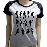Camiseta Babylook Michael Jackson