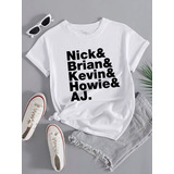 Camiseta Backstreet Boys Bsb