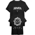 Camiseta Bad Omens Banda Rock Metalcore Símbolo World Tour
