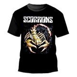 Camiseta Banda Scorpions Rock