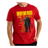 Camiseta Banda Twenty One Pilots Turnê The Clancy Algodão