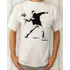 Camiseta Banksy Molotov Flowers Arte Urbana Artista Grafite