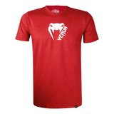 Camiseta Basic Light Red Camisa Mma Fight Treino Venum