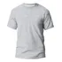 Camiseta Básica 100% Algodão Premium Corte Slim Cor Cinza